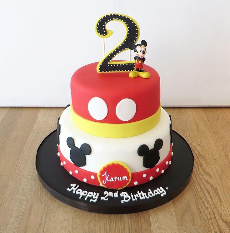 Mickey Mouse Birthday Cake