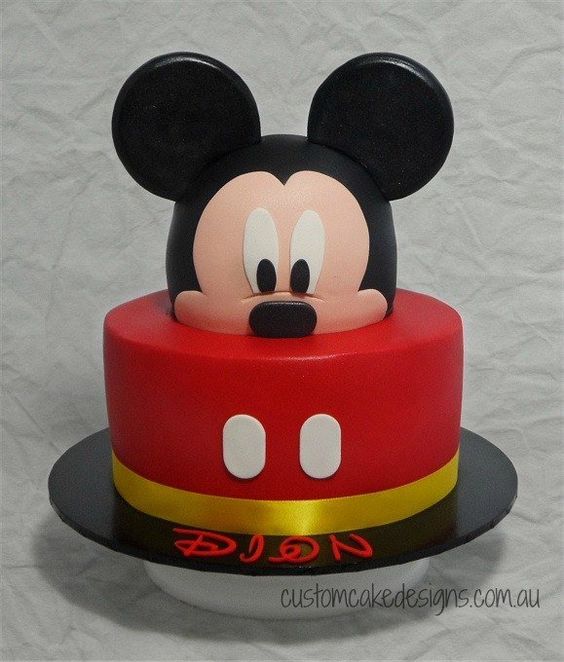 Mickey Mouse Cake