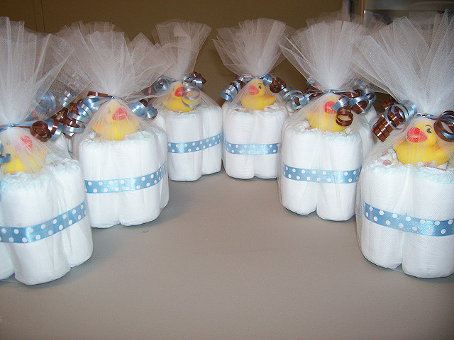 Mini Diaper Cakes