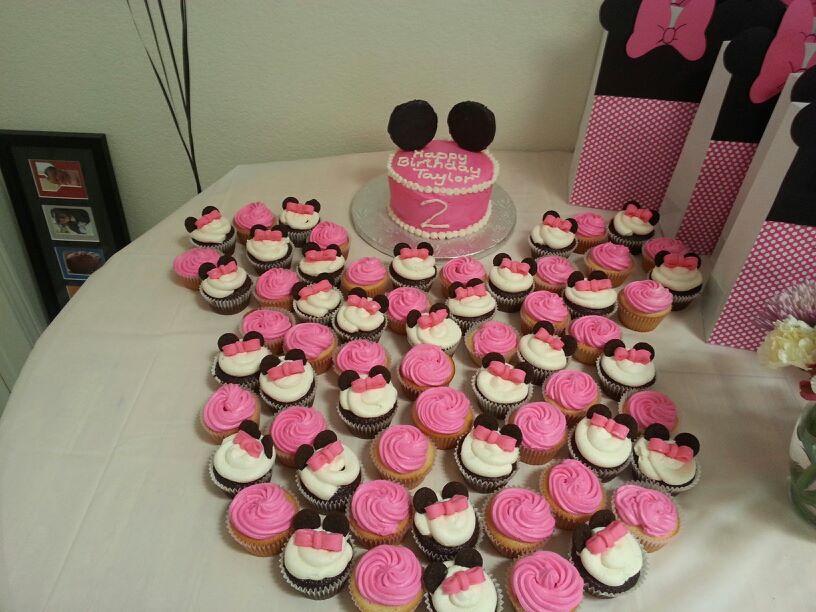 Minnie Mouse 2nd Birthday Cake