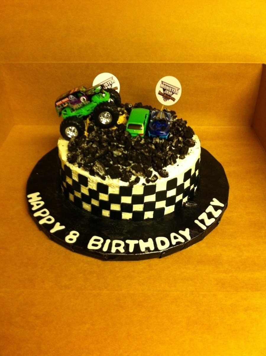 Monster Jam Cake Decorations