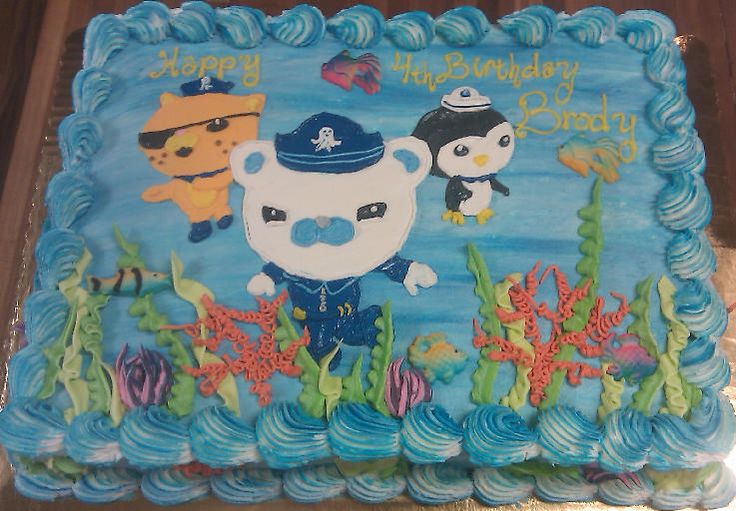 Octonauts Birthday Cake