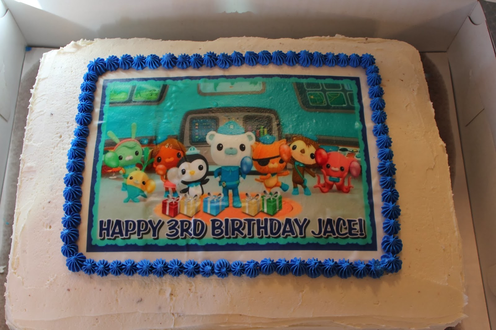 Octonauts Sheet Cake