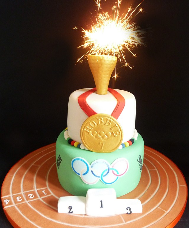 Olympics Birthday Cake Idea