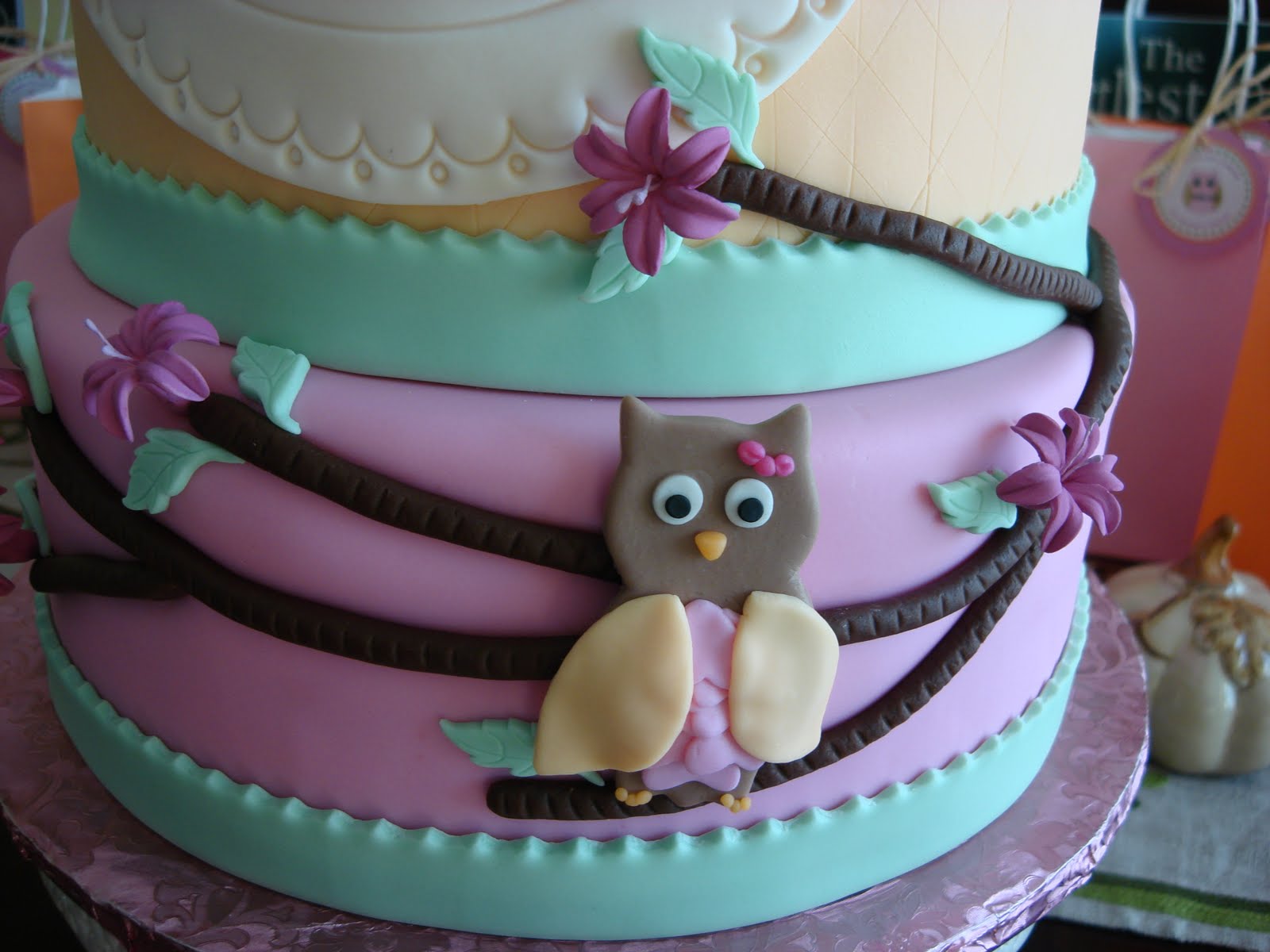 Owl Birthday Cake Ideas