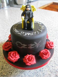 Ozzy Osbourne Birthday Cake