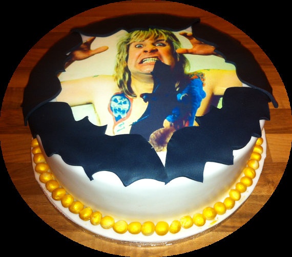 Ozzy Osbourne Birthday Cake