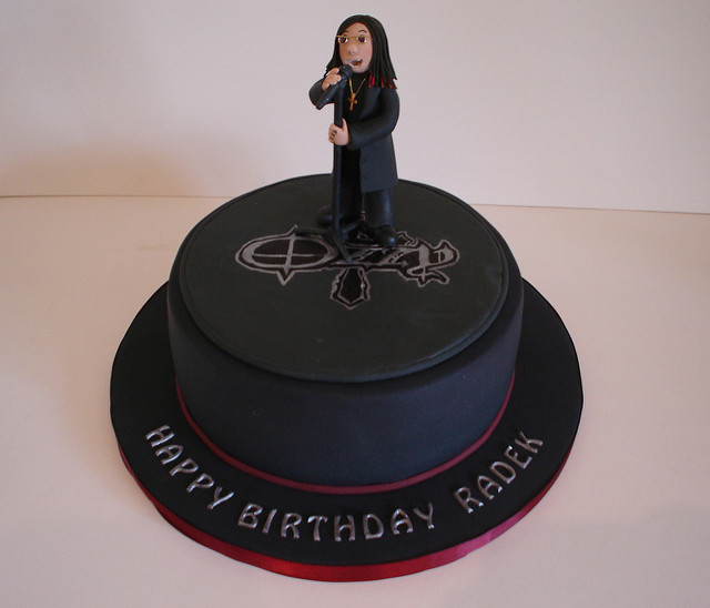 Ozzy Osbourne Birthday Cake