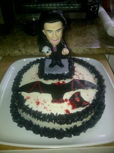 Ozzy Osbourne Birthday Cake