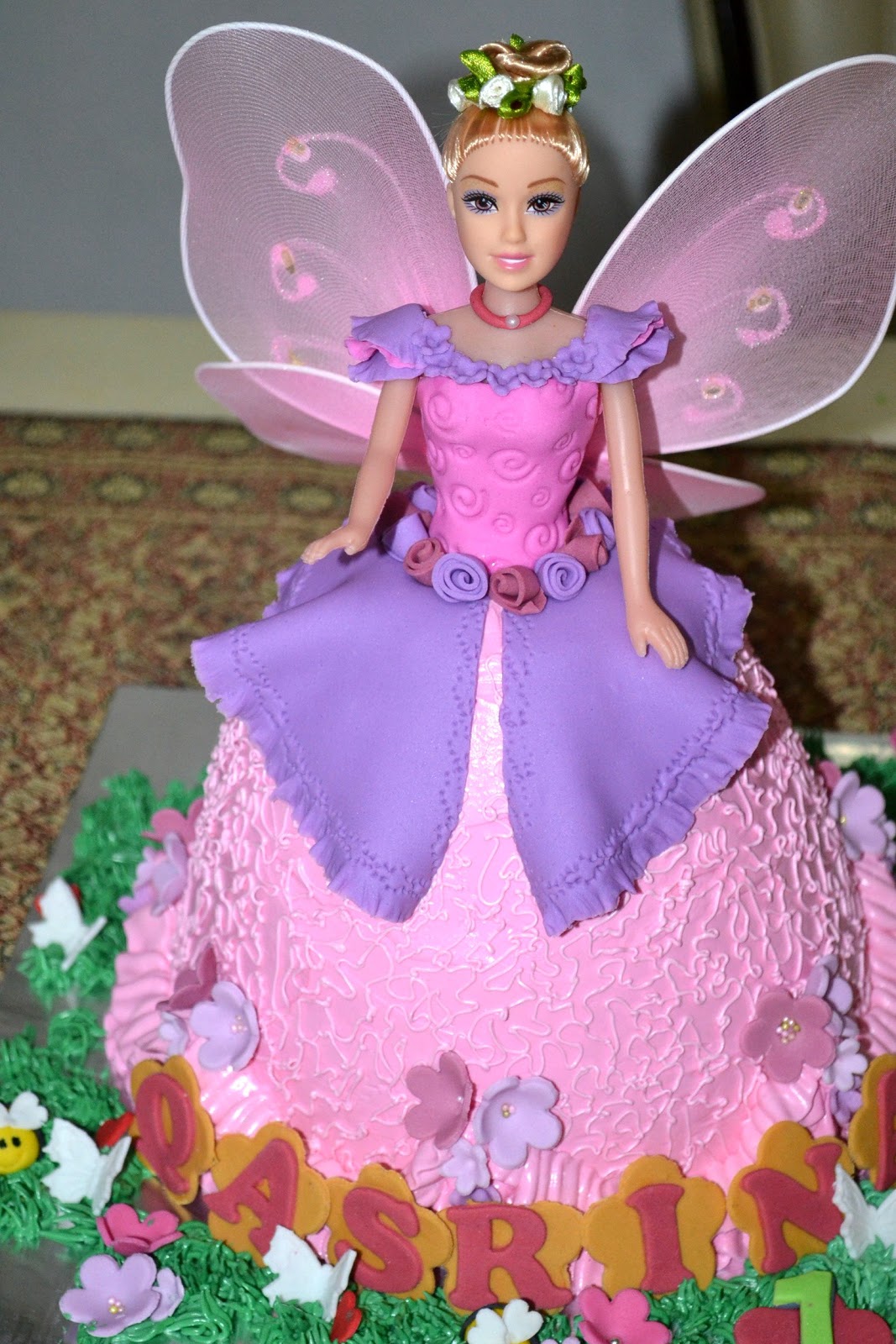 Princess Doll Birthday Cake