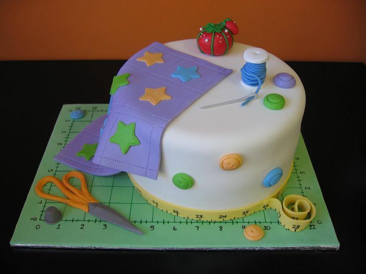 Quilt Birthday Cake Ideas