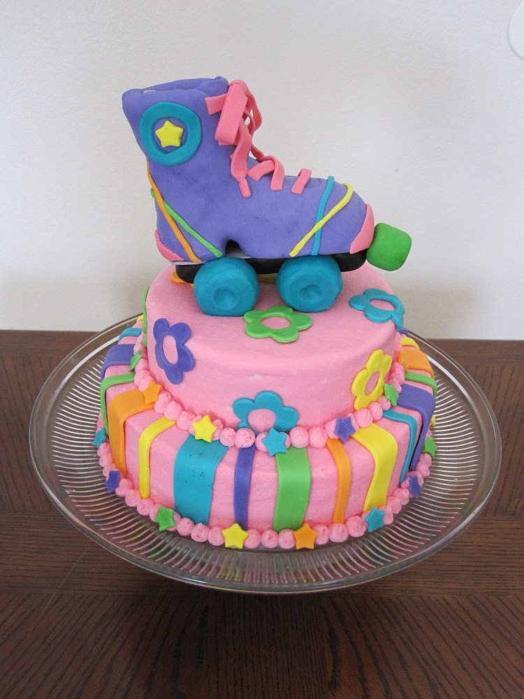 Roller Skate Cake