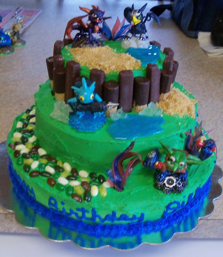 Skylander Birthday Cake Ideas