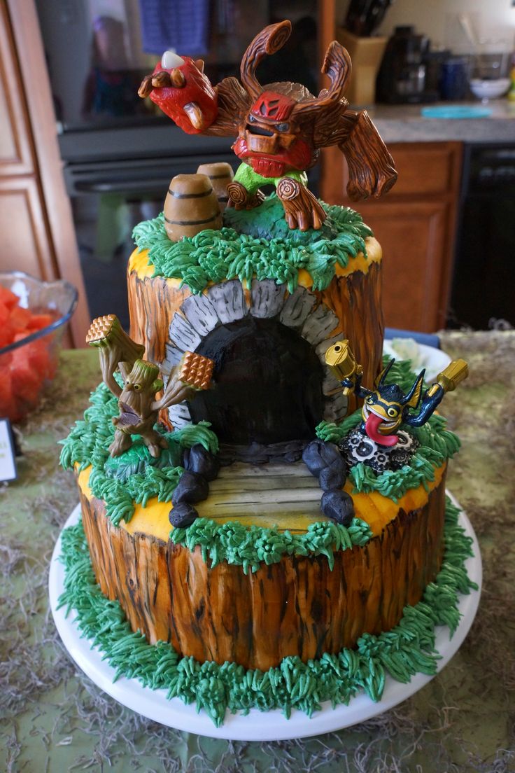 Skylander Birthday Cake