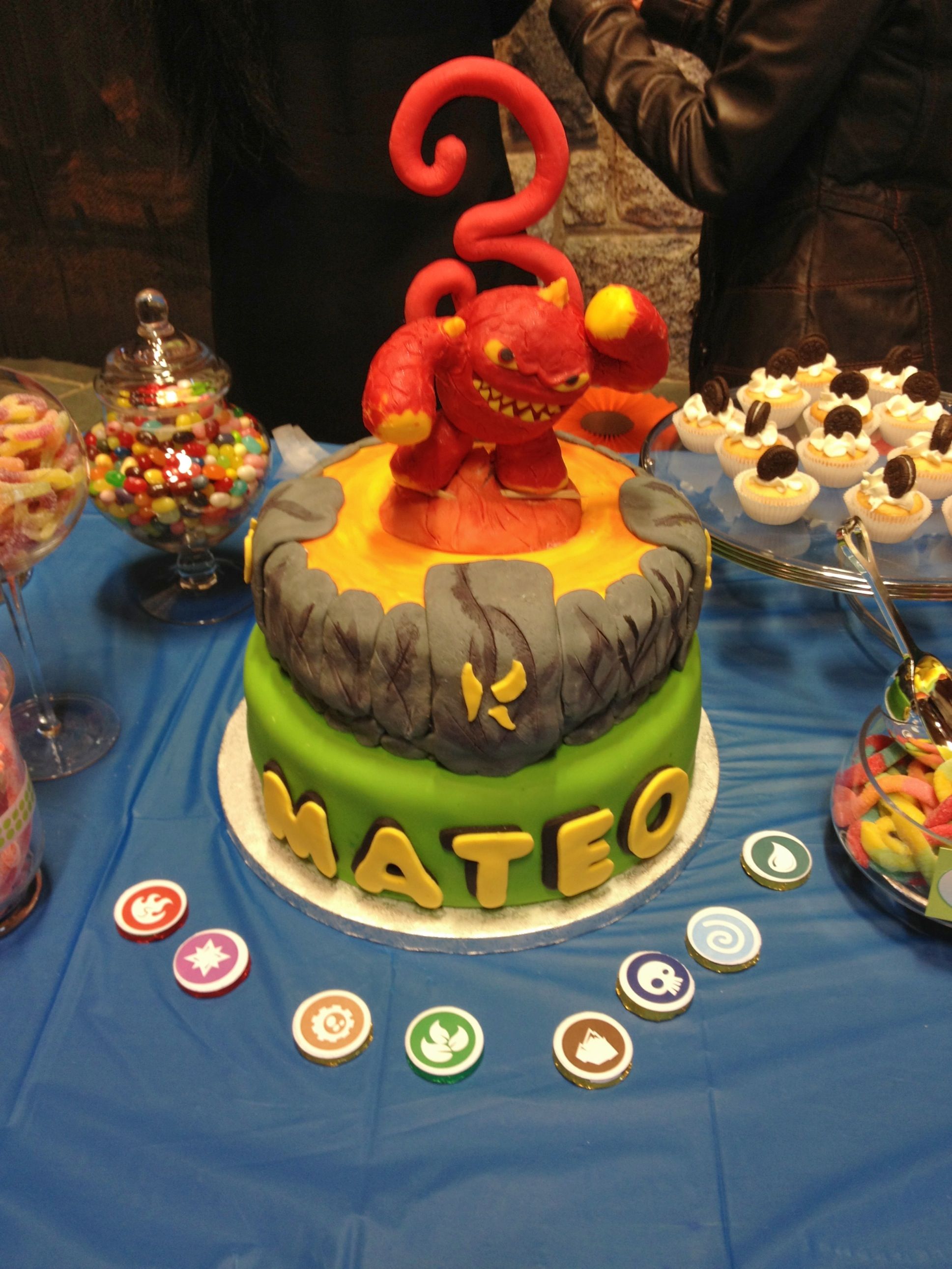 Skylander Birthday Cake