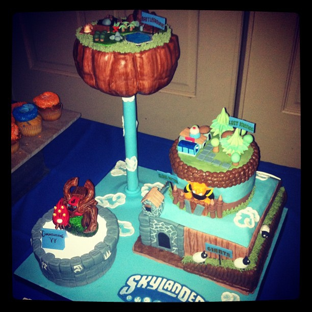 Skylander Birthday Cake