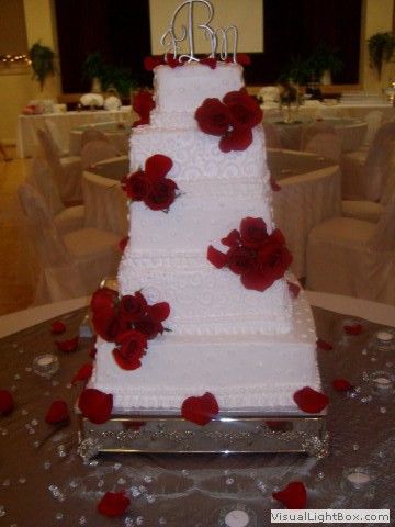 Smoky Mountain Wedding Cake