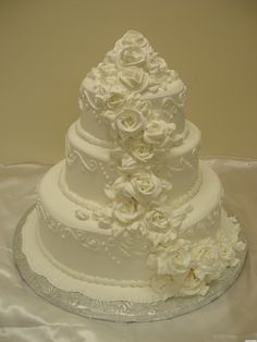 Smoky Mountain Wedding Cake