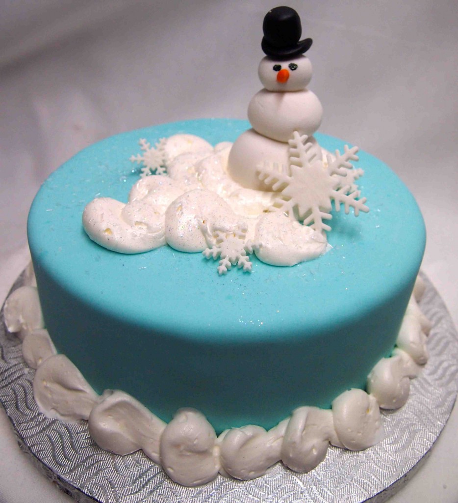 Snowman Birthday Cake Ideas