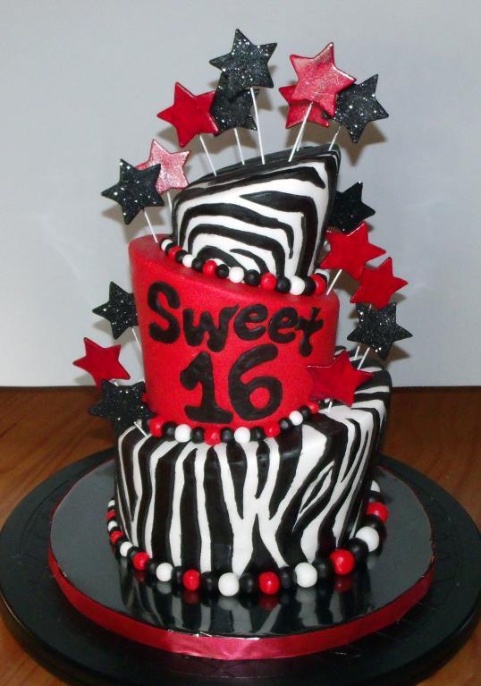 Sweet 16 Cake Idea