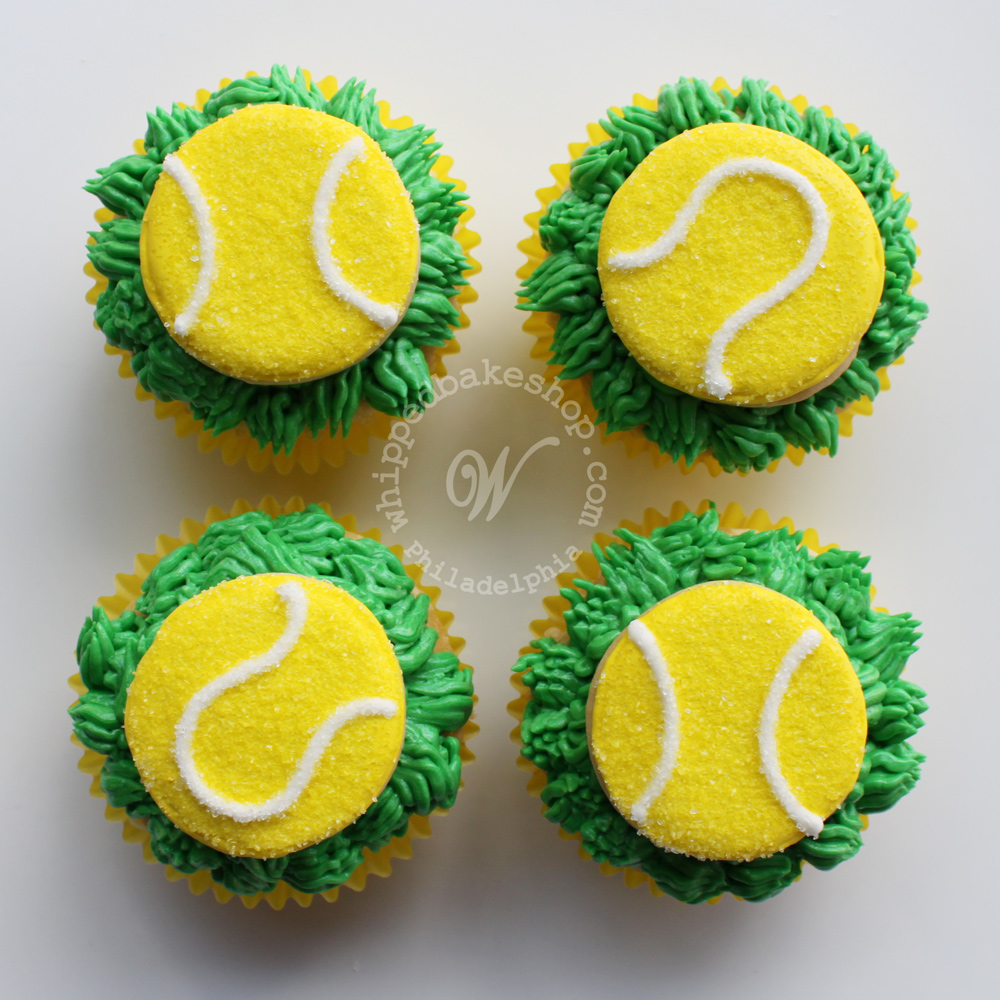 Tennis Ball Cupcakes