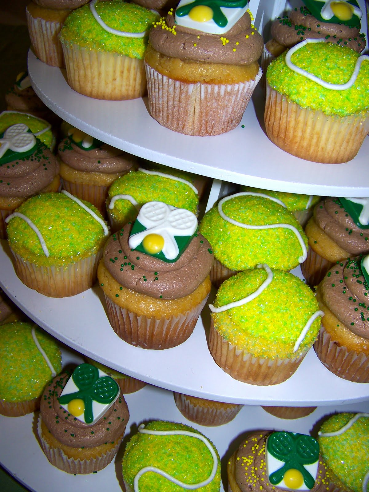 Tennis Birthday Cake