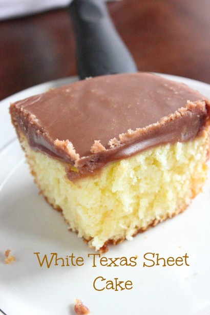 Texas Sheet Cake with Chocolate Frosting