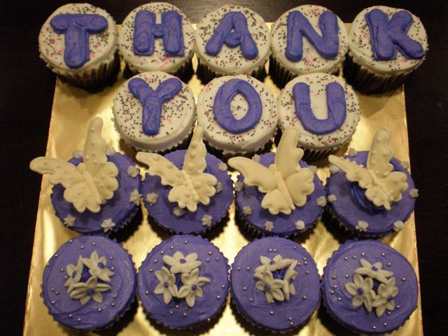 Thank You Cakes and Cupcakes