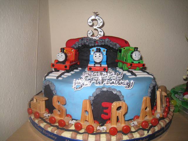 Thomas and Friends Birthday Cake