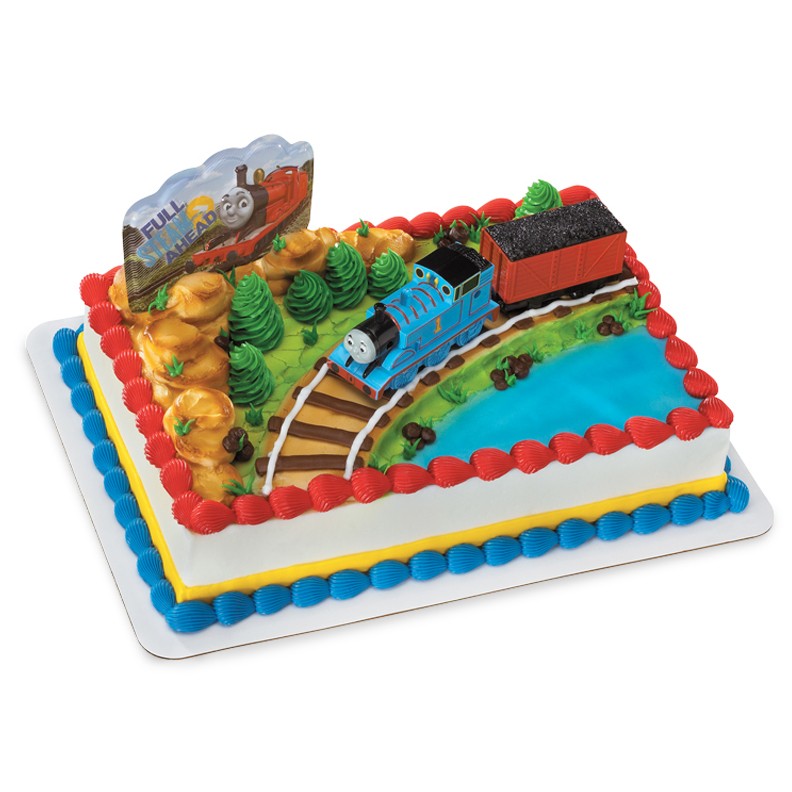 Thomas the Train Coal Car Cake