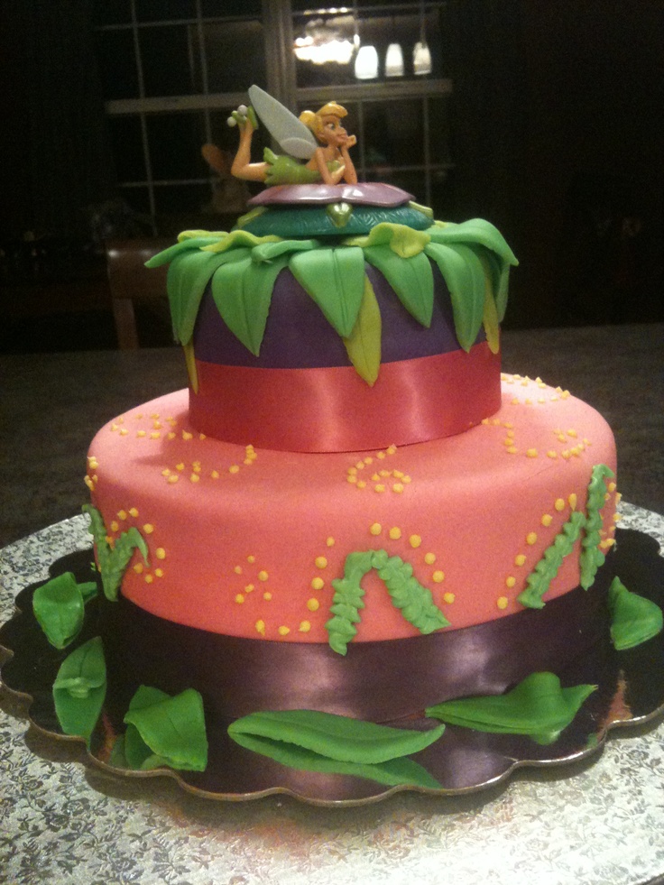 Tinkerbell Baby Shower Cake