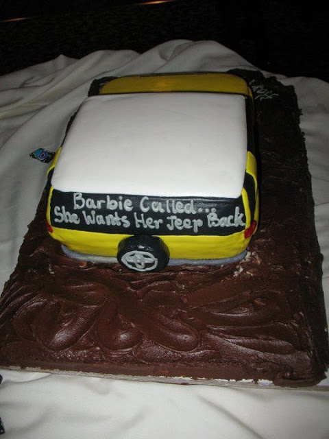 Toyota Happy Birthday Cake