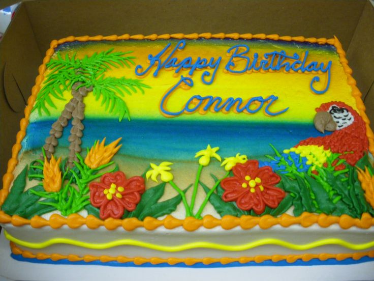 Tropical Sheet Cake