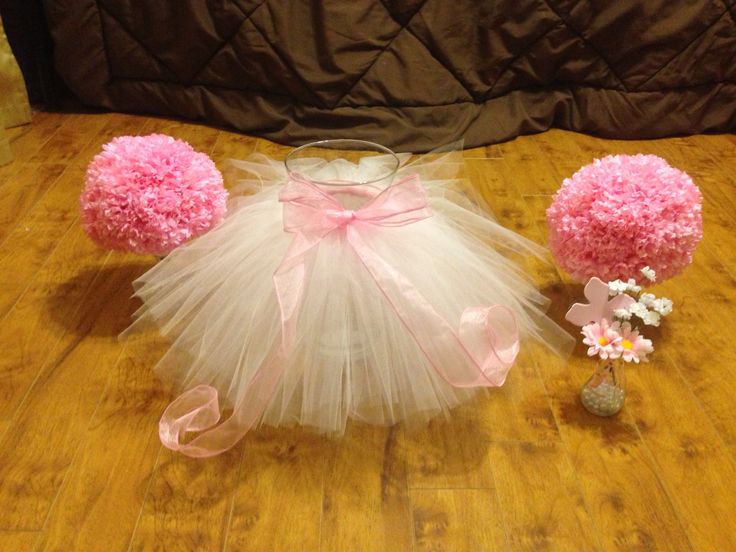 Tutu Baby Shower Decorations