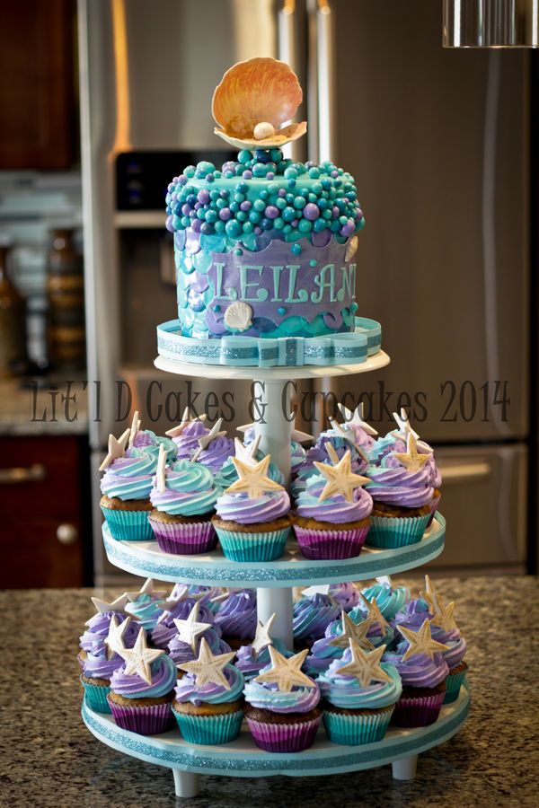 Under the Sea Baby Shower Cake Idea