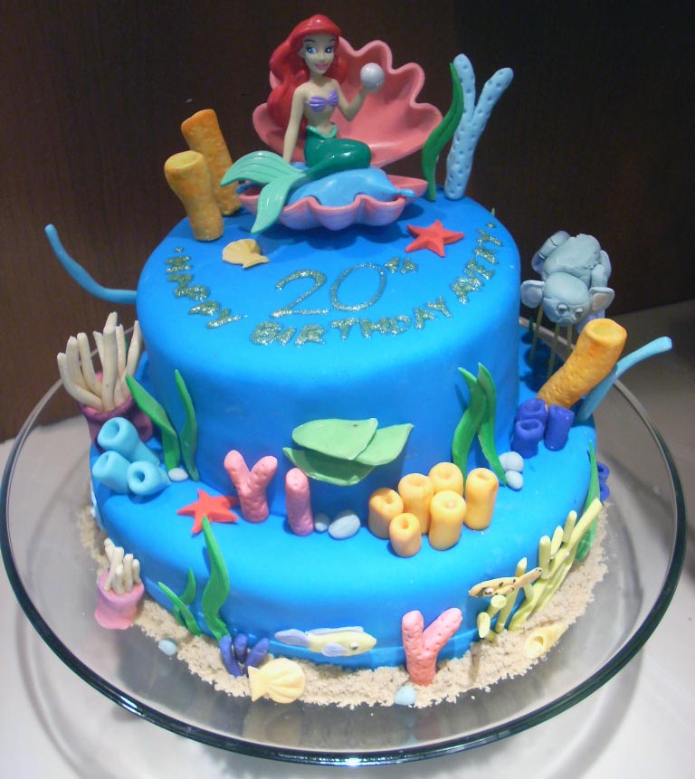 Under the Sea Birthday Cake Idea