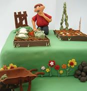 Vegetable Garden Cake Ideas