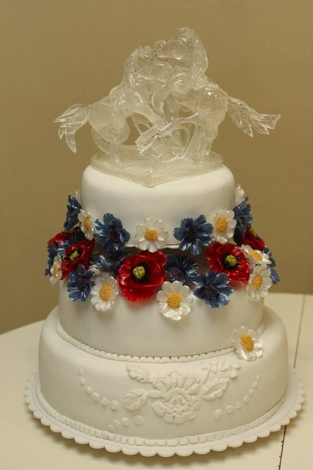 Wedding Cake Sugar Art