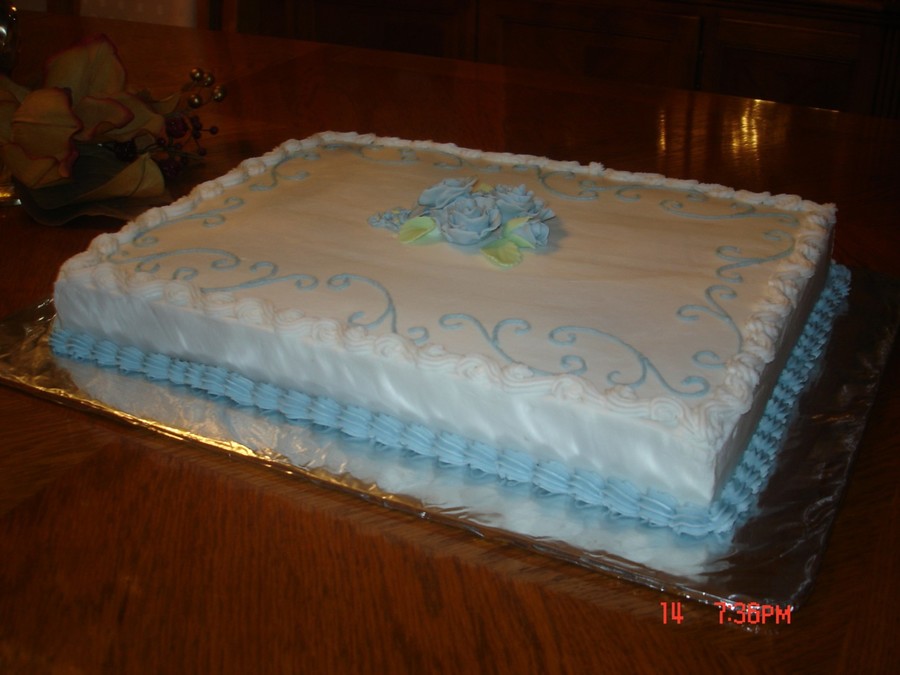 Wedding Sheet Cake