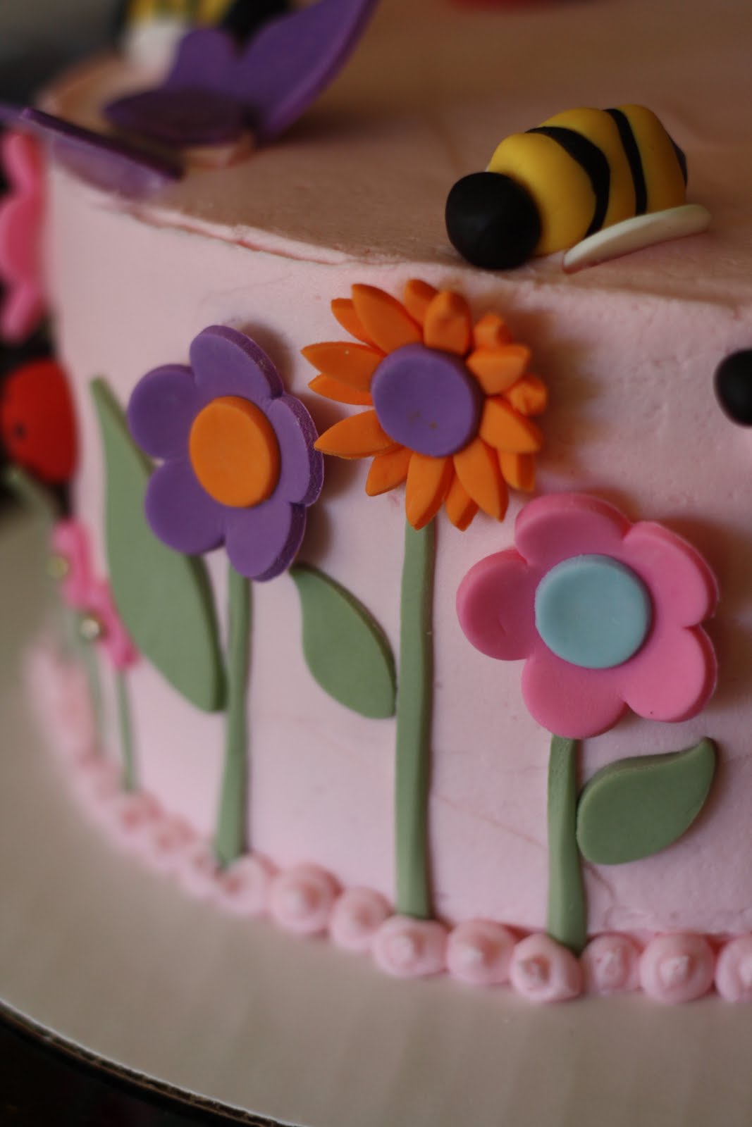 10 Year Old Birthday Cake Flower