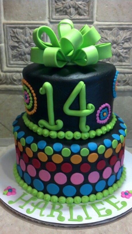 14th Birthday Cake