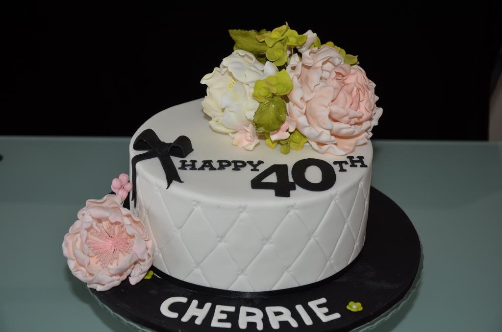 40th Birthday Cake Ideas for Women