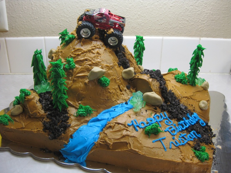 4x4 Truck Birthday Cake