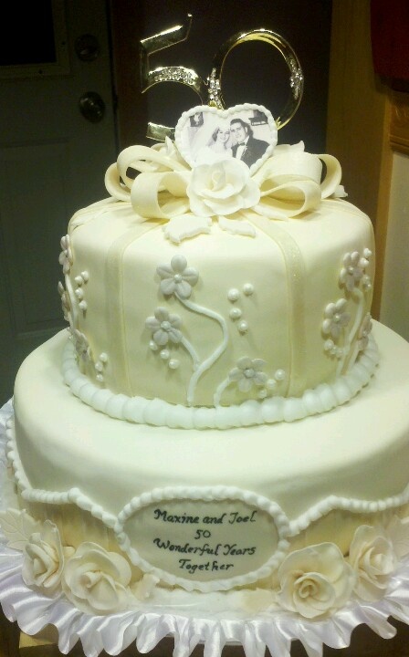 50th Anniversary Cake