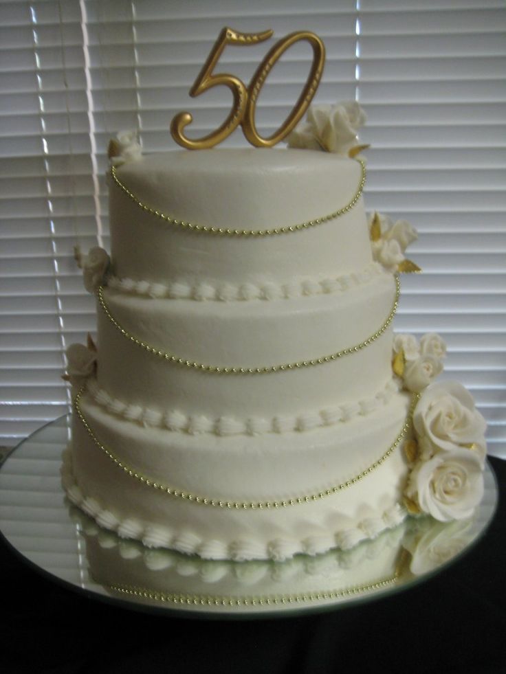 50th Anniversary Cake