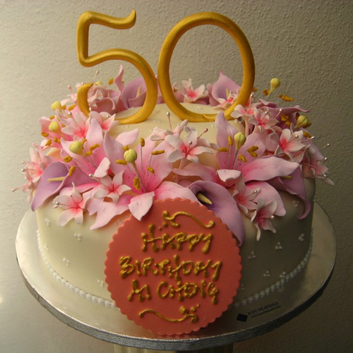 50th Birthday Cake Ideas for Women