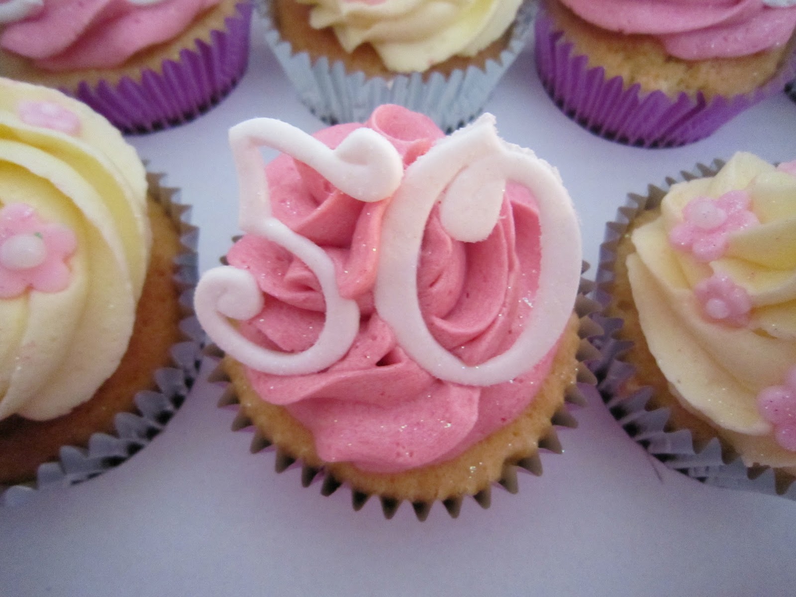 7 Photos of 50th Bday Cupcakes