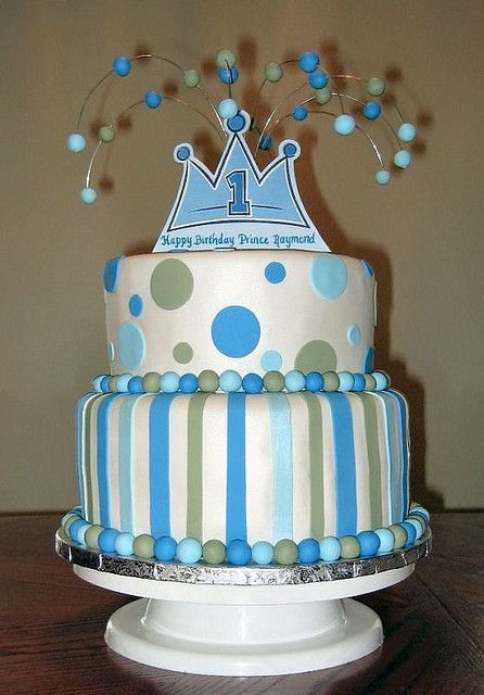 Baby Boy First Birthday Cakes