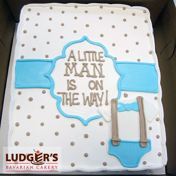 Baby Boy Shower Cake