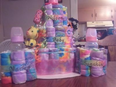 13 Tie Dye Diaper Cakes Photo Tie Dye Baby Shower Cake Tie Dye